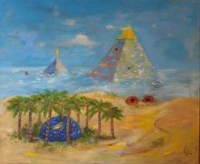 Gemälde "Ägyptologie"